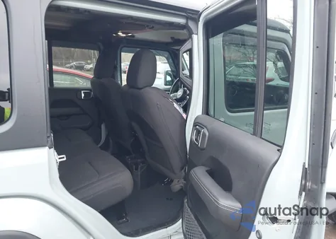 2023 Jeep Wrangler 4-Door Sahara 4X4 from USA, damaged, VIN 1C4HJXEN9PW601623